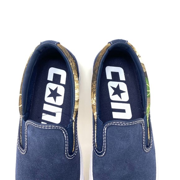 💖MEGA SALE💖CONVERSE Women's ONE STAR CC SLIP Obsidian Blue Canvas 168666C - Picture 6 of 9